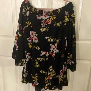 SHEIN cute Romper floral pattern